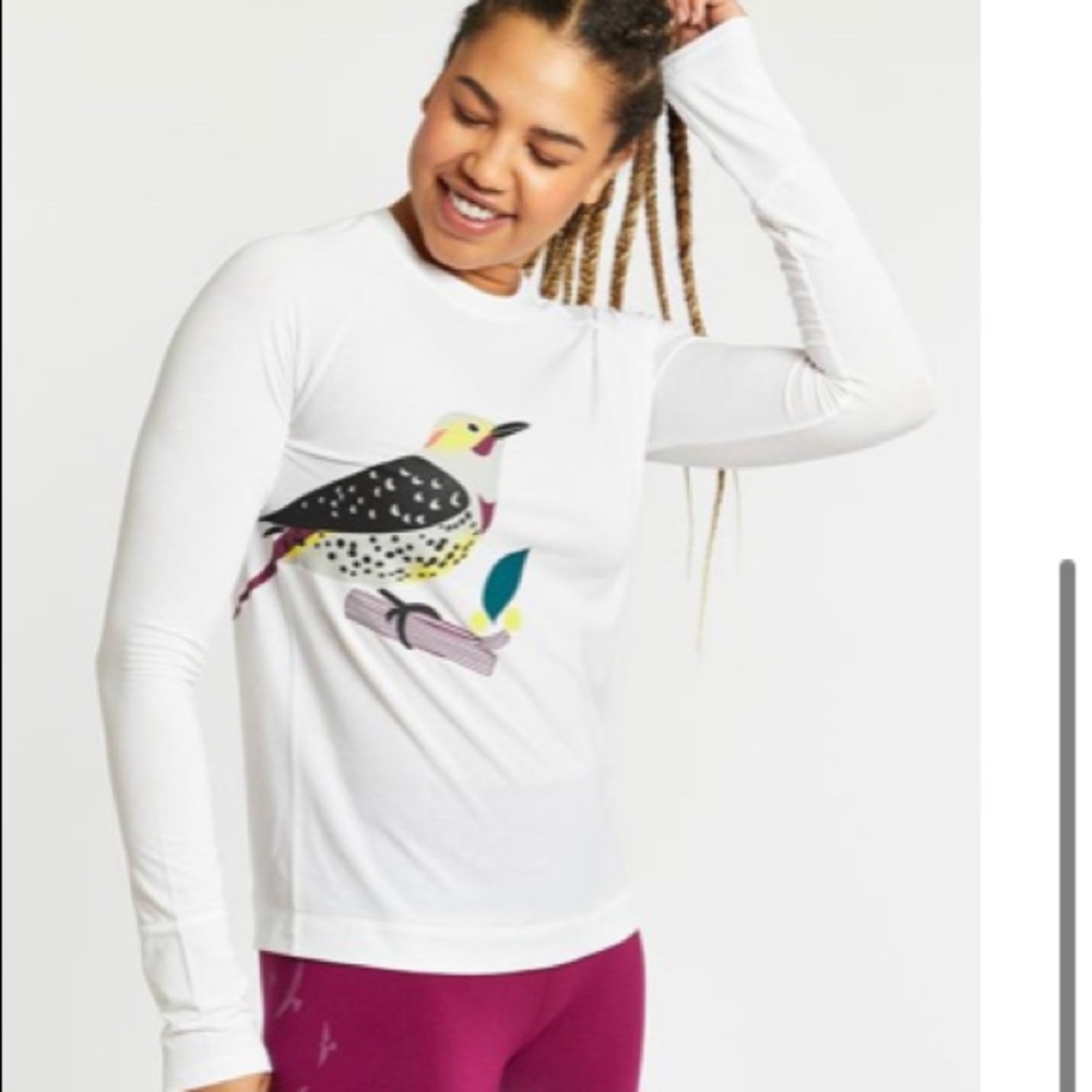 Oiselle aviary tee